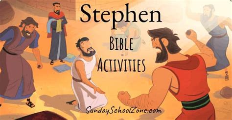 Stephen Archives - Children's Bible Activities | Sunday School ...