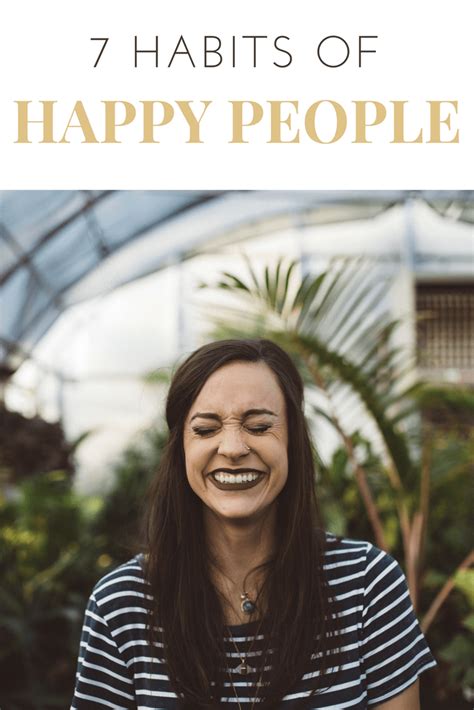 7 Habits of Happy People | Cocktails and Ambition