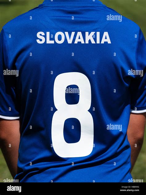 soccer jersey Slovakia Stock Photo - Alamy