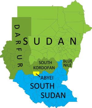 Map: Sudan & South Sudan's Disputed Territories - Political Geography Now