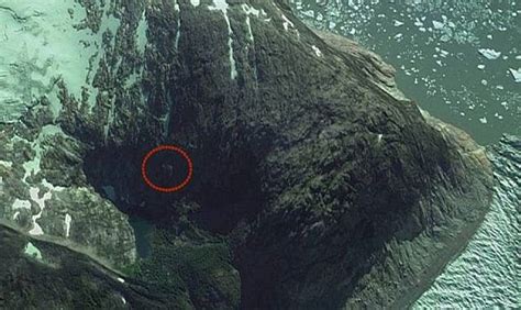 Nephilim Giant caught on satellite imagery of the Patagonian Mountains