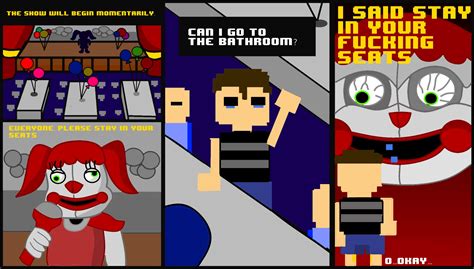 FnAF SL: Baby Comic (Stay in your seats, kids) by Greeny78554 on DeviantArt