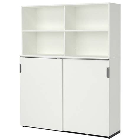 Ikea Storage combination with sliding doors, white 63x78 3/4 ", 18204.261414.1022 - Walmart.com ...