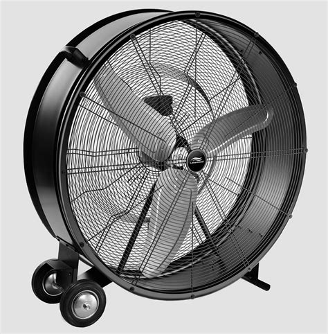 Industrial Drum Fan 36" Garage Air Vent Warehouse Commercial Shop High ...