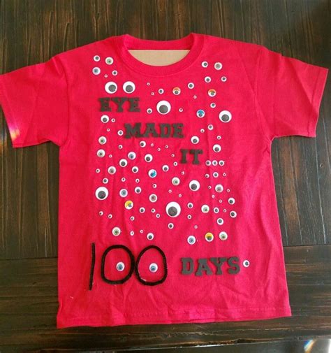 100 days of school t-shirt | 100 day of school project, 100th day of ...