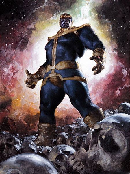 Thanos by Dave Palumbo for Marvel Masterpiece 2020, in Will L.'s Comic ...