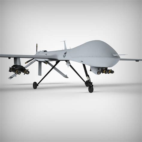 MQ-1 Predator Drone 3D Model by BlueLou