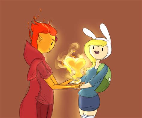 Flame Prince and Fionna by AdventureWoot on deviantART | Flame prince ...