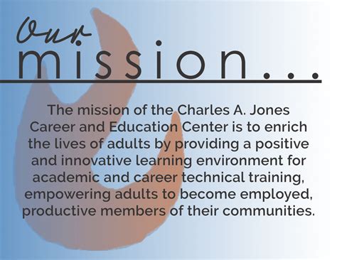 Mission Statement - Charles A. Jones Career & Education Center