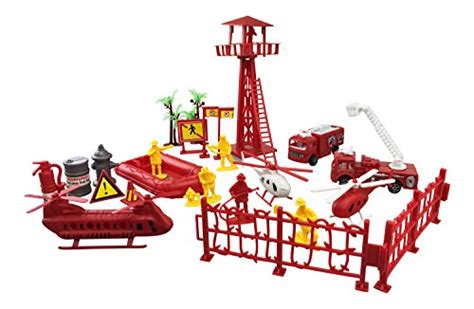 Liberty Imports Firefighter Action Figures - Big Firemen Bucket Kids ...