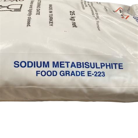 Sodium metabisulfite | MariTeam