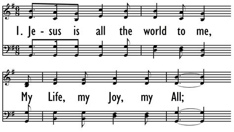 JESUS IS ALL THE WORLD TO ME | Digital Songs & Hymns