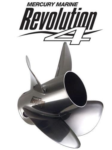 Purchase Mercury Revolution 4 Blade Stainless Steel Propeller 14-5/8 x 19P 48-857026A46 in ...