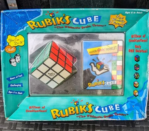 VINTAGE RUBIK'S CUBE New In The Box With Hint Booklet $17.02 - PicClick