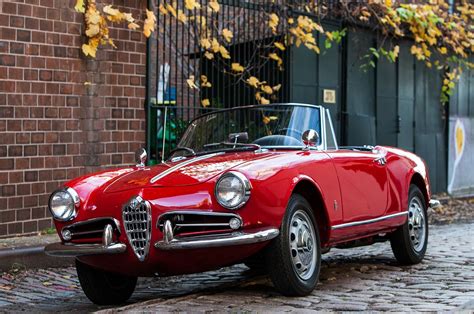 Just Listed: 1962 Alfa Romeo Giulietta Spider Veloce