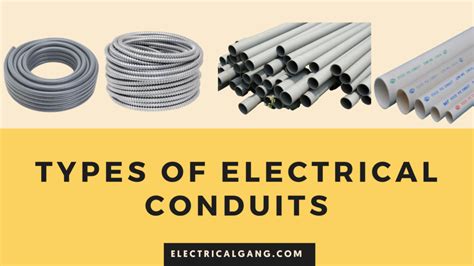 What is Electrical Conduit? | Types of Electrical Conduits (2022)