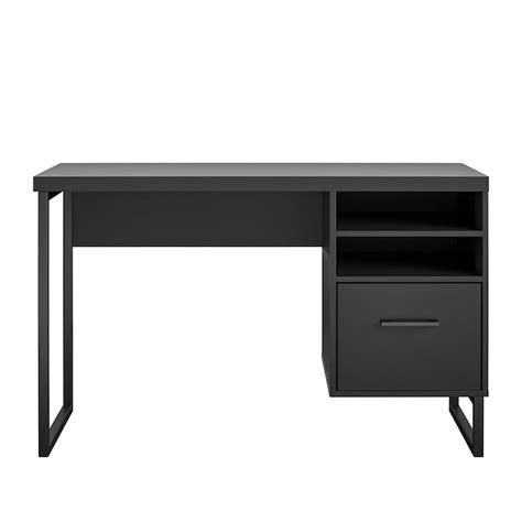 Ameriwood Home Avalon 45-in Black Modern/Contemporary Computer Desk in the Desks department at ...