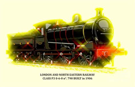 Classic British steam locomotive Painting by Heidi De Leeuw - Pixels