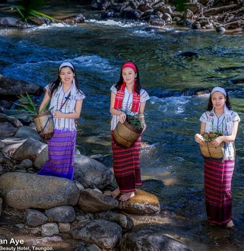 Theint Thada Win Myanmar Traditional Dress, Traditional Dresses, Karen People, Sharapova Tennis ...