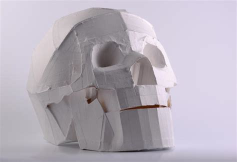 Paper Skull by Jessechelon on DeviantArt