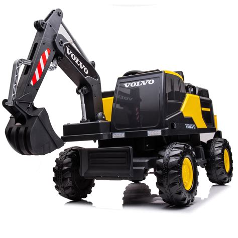 Excavator Ride On Toy for Kids, Yellow- Buy Online | Little Riders