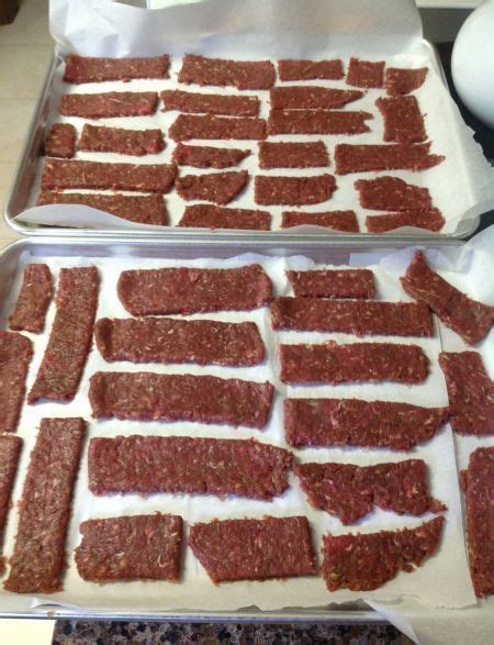 Easy Homemade Beef Jerky- in the oven no dehydrator necessary =P ...