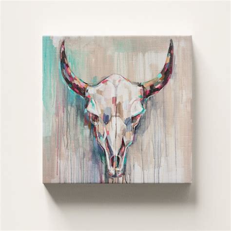 Bison Skull - Etsy