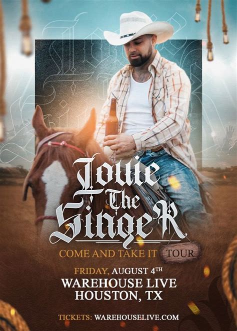 LOUIE THESINGER - COME AND TAKE IT TOUR Tickets at The Studio at Warehouse Live in Houston by ...