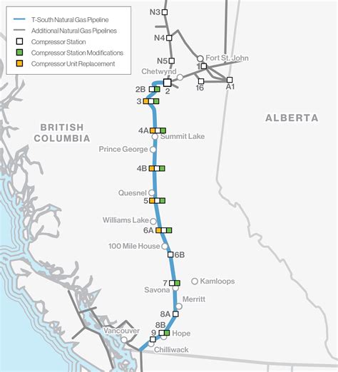 Enbridge Pipeline System Map