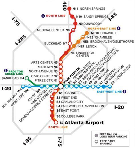 Marta Subway Map