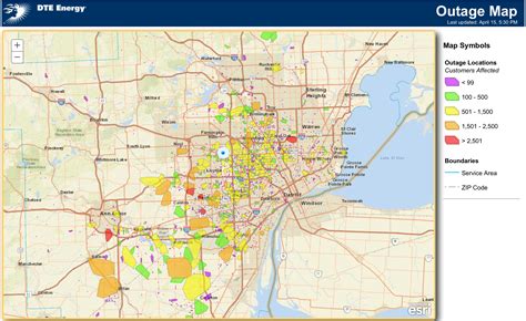 Dte Outage Map St Clair Shores