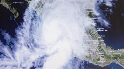 Hurricane Patricia 4K Satellite Image - Stock Motion Graphics | Motion ...