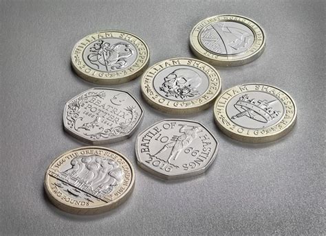 Royal Mint celebrates Shakespeare and Great Fire of London anniversary ...