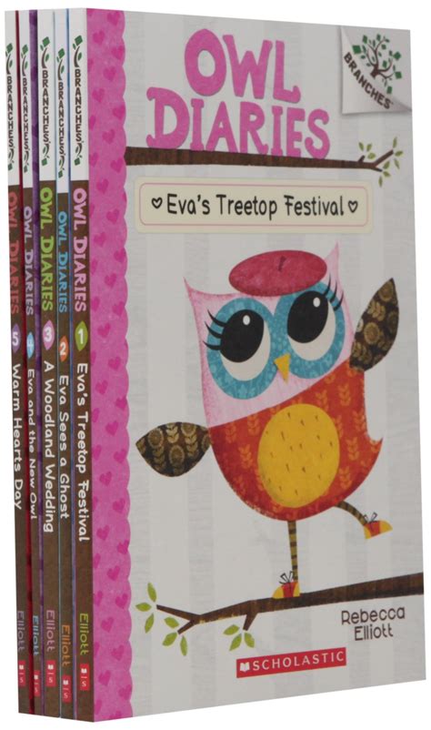 Cheapest copy of Owl Diaries, Books 1-5: A Branches Box Set by Rebecca ...