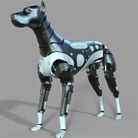 Robot Dog Doberman by Vladim00719 | 3DOcean | Robot animal, Robot ...