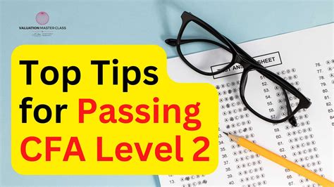 Top Tips For Passing Your CFA Level 2 Mock Exams - Valuation Master Class