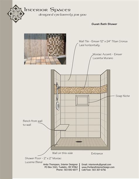 Shower Tile Layout Planner - Image to u