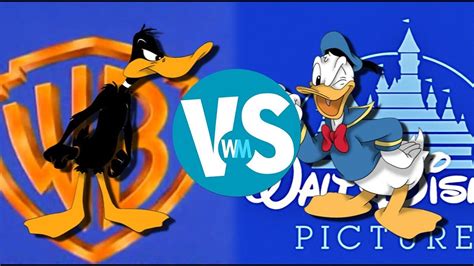 Donald Duck VS Daffy Duck (Disney VS Warner Bros) - YouTube