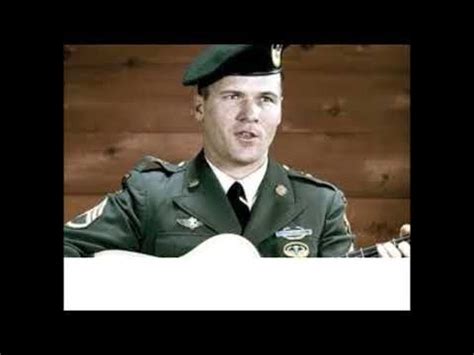 Barry Sadler-Ballad of the green beret - YouTube | Green beret, Ballad ...