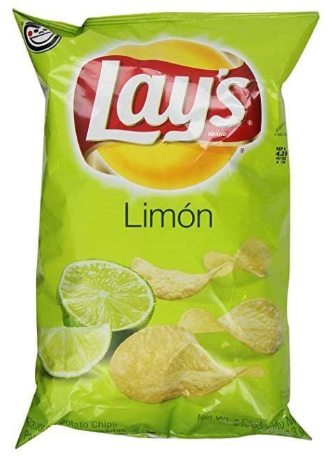 Papitas Margarita Con Limon-lemon Flavored Chips | Lays chips flavors ...