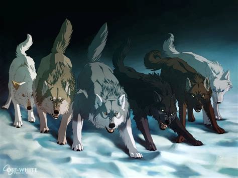 🔥 [90+] Anime Wolves Wallpapers | WallpaperSafari