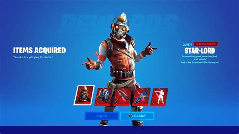 How To Get Star Lord Skin NOW FREE In Fortnite! (Unlock Star Lord Bundle) Free Dance Off Emote ...