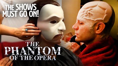 The Makeup Behind The Mask | The Phantom of The Opera Backstage - YouTube