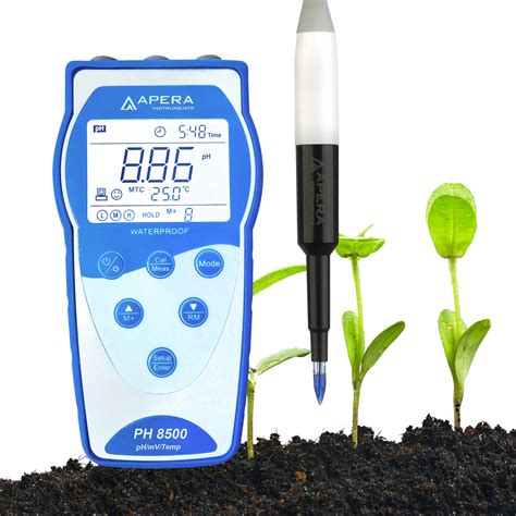 PH8500-SL Portable pH Meter/Tester for Soil (Direct Measurement ...