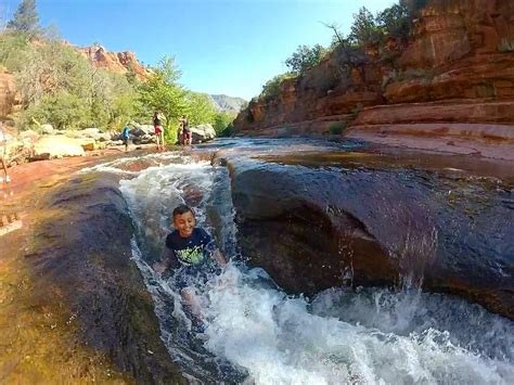 Slide Rock, Oak Creek Canyon, Sedona, AZ | Oak creek canyon, Oak creek, Slide rock