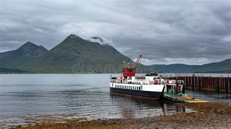 Island Car Ferry stock photo. Image of rassay, sconser - 15414030