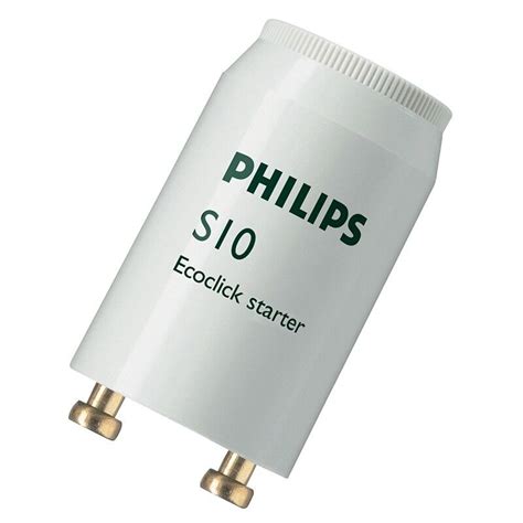 PHILIPS S10 Fluorescent Light Starter Switch Tube Light Bulbs Starters 4w -65w | eBay