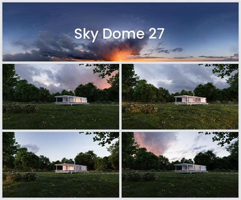 HDRI Sky Domes vol 1 - Blender Market