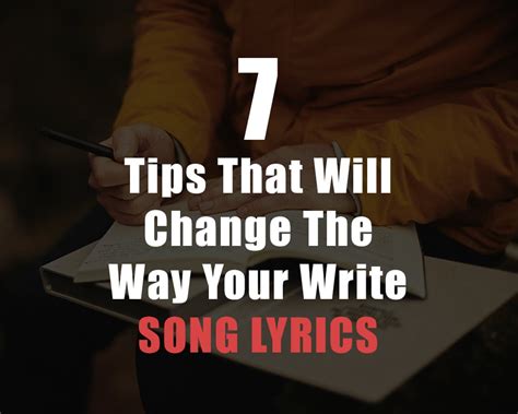 Zen and the Art of Lyric Writing: 7 Tips That Will Change How You Write Music