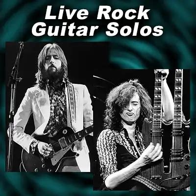 50 Greatest Live Rock Guitar Solos